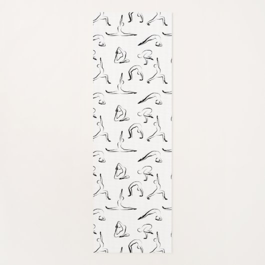 yoga stelt patroon yogamat (Voorkant)