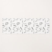 yoga stelt patroon yogamat (Voorkant (horizontaal))