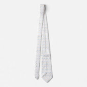 Yoga stelt silhouette mindfulness meditatie voor stropdas (Achterkant)