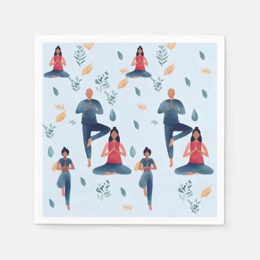 Yoga stemming  servet (Voorkant)