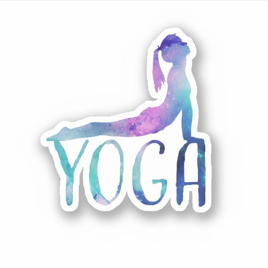 Yoga Sticker (Voorkant)