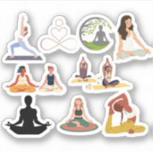YOGA STICKER (Voorkant)