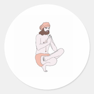 Yoga sticker