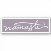 yoga sticker (Voorkant)