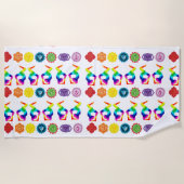 Yoga Strandlaken (Voorkant)