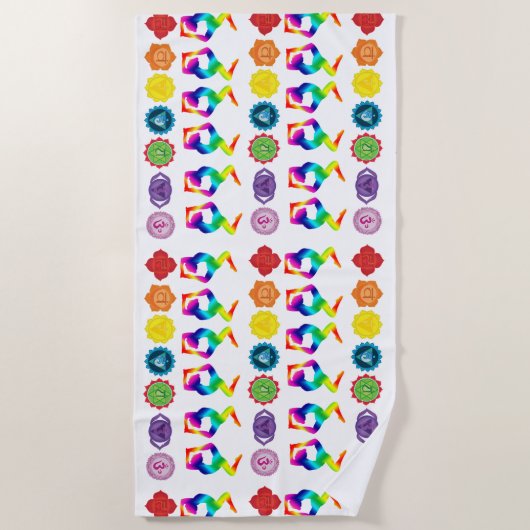 Yoga Strandlaken (Voorkant)