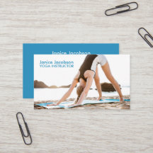 Yoga Stretch Fitness Visitekaartjes