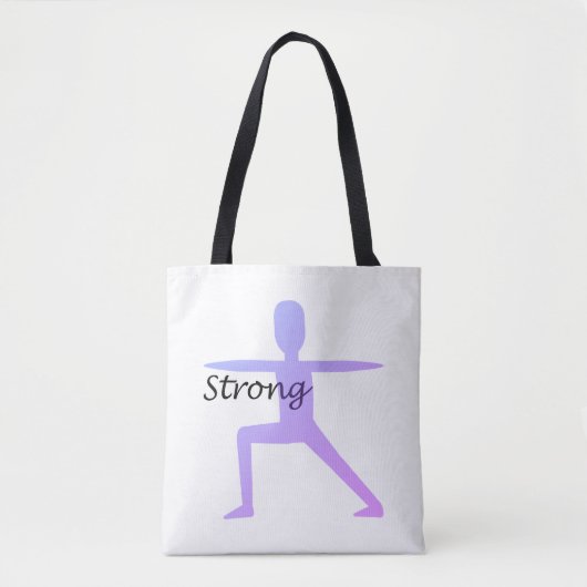 Yoga Strong Tote Bag (Voorkant)
