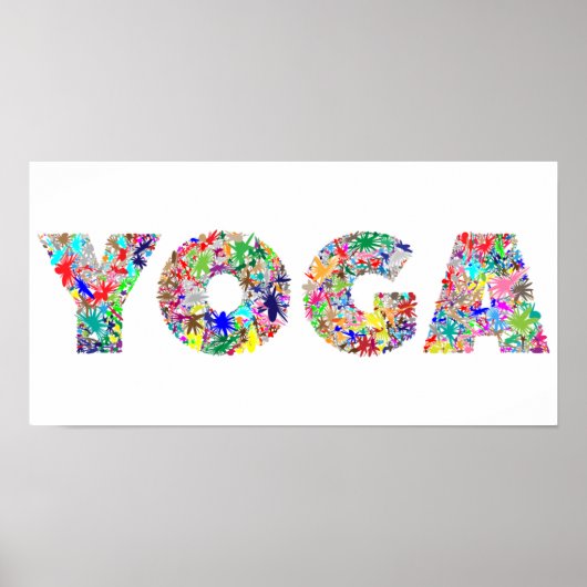 YOGA STUDIO-art — Betaalbaar Poster (Voorkant)