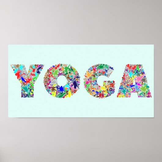 YOGA STUDIO-art — Betaalbaar Poster (Voorkant)