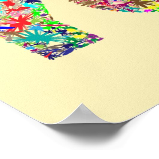 YOGA STUDIO-art — Betaalbaar Poster (Hoek)