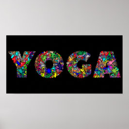 YOGA STUDIO-art — Betaalbaar Poster