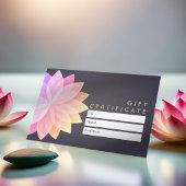 YOGA Studio Cadeaucertificaat Colorful Mandala Sig Kortingskaartje