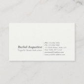 Yoga Studio Class Pass Black Gold Mandala Loyalty (Achterkant)