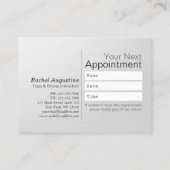 Yoga Studio Class Pass Loyalty Appointment Lotus (Achterkant)
