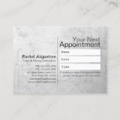 Yoga Studio Class Pass Loyalty Appointment Lotus (Achterkant)