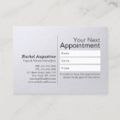 Yoga Studio Class Pass Loyalty Appointment Lotus (Achterkant)