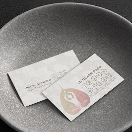 Yoga Studio Class Pass Meditation Pose Bodhi Leaf Klantenkaartje