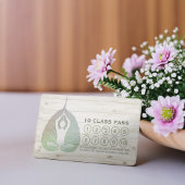 Yoga Studio Class Pass Meditation Pose Bodhi Leaf Klantenkaartje