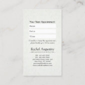 YOGA Studio Instructor Appointment Lotus Mandala Afsprakenkaartje (Achterkant)