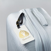 Yoga Studio Instructor Meditation Pose Bodhi Leaf Bagagelabel