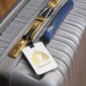 Yoga Studio Instructor Meditation Pose Bodhi Leaf Bagagelabel