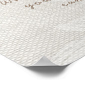 Yoga Studio Instructor Meditation Pose Bodhi Leaf Poster (Hoek)