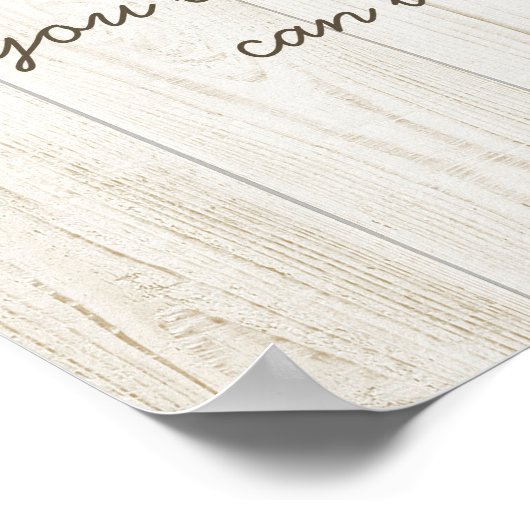 Yoga Studio Instructor Meditation Pose Bodhi Leaf Poster (Hoek)