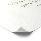 Yoga Studio Instructor Meditation Pose Bodhi Leaf Poster (Hoek)