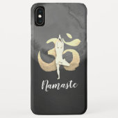 Yoga Studio Instructor Meditation Pose OM-symbool Case-Mate iPhone Case (Achterkant)