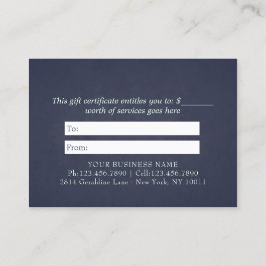 Yoga Studio Instructor Roos Gold Mandala Kortingskaartje (Achterkant)