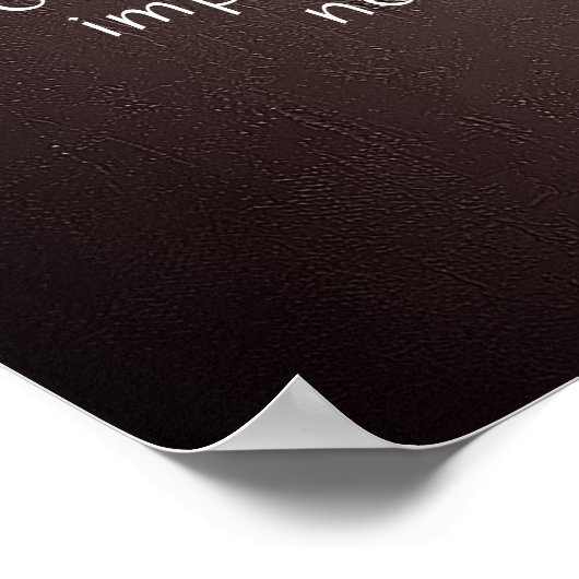 Yoga Studio Instructor Root Chakra Mantra LAM Sign Poster (Hoek)