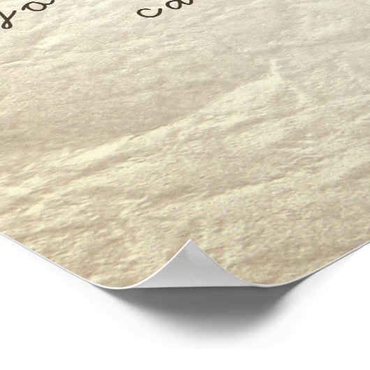 Yoga Studio Instructor Root Chakra Mantra LAM Sign Poster (Hoek)