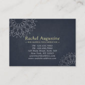 YOGA Studio Korting Coupon Loyalty Gold Mandala (Achterkant)