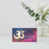 Yoga Studio Loyalty Class Pass Tree Pose OM-symboo (Staand voorkant)