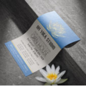 YOGA Studio Meditatie Instructeur Open Huis Lotus Flyer