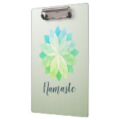 YOGA Studio Meditation Instructeur Colorful Mandal Klembord (Links)