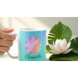 YOGA Studio Meditation Instructeur Colorful Mandal Koffiemok