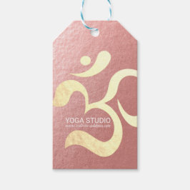 Yoga Studio Meditation Instructor Life Coach om Cadeaulabel
