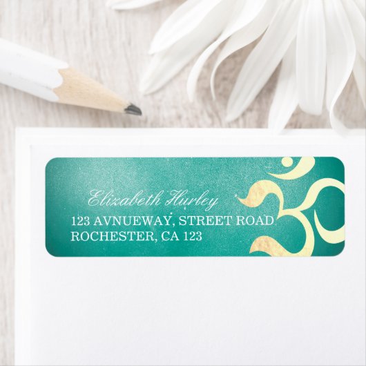 Yoga Studio Meditation Instructor Life Coach om Etiket (Insitu)