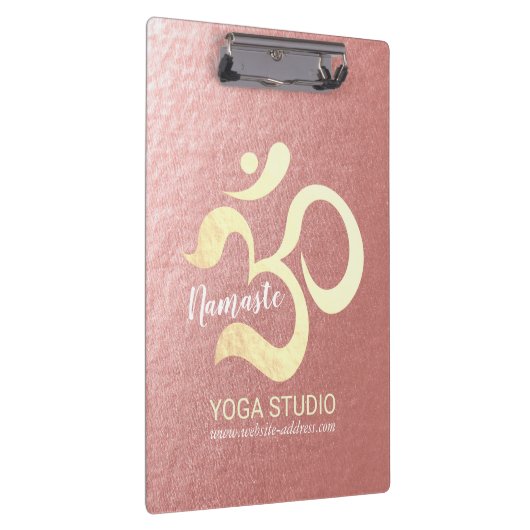 Yoga Studio Meditation Instructor Life Coach om Klembord (Rechts)