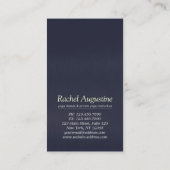 Yoga Studio Meditation Instructor Life Coach om Visitekaartje (Achterkant)