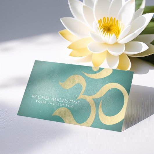 Yoga Studio Meditation Instructor Life Coach om Visitekaartje
