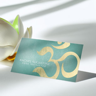 Yoga Studio Meditation Instructor Life Coach om Visitekaartje
