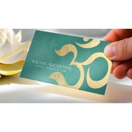 Yoga Studio Meditation Instructor Life Coach om Visitekaartje