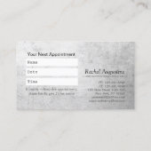 YOGA Studio Meditation Reiki Instructor Gold Lotus Afsprakenkaartje (Achterkant)