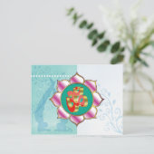 Yoga Studio OM - Briefkaart (Staand voorkant)