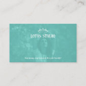 Yoga Studio | Persoonlijke leraar Visitekaartje (Voorkant)