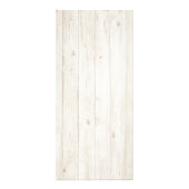 YOGA Studio-prijslijst Meditation Pose Bodhi Leaf Reclamekaart (Achterkant)