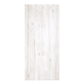 YOGA Studio-prijslijst Meditation Pose Bodhi Leaf Reclamekaart (Achterkant)